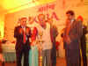 Click to enlarge Meghalaya Governor, Mr R S Mooshahary lighting the lamp to mark the inauguration of the AROGYA Health Fair held at Madan iewrynghep, Shillong