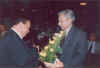 Click to enlarge Meghalaya Chief Minister, Dr D D Lapang bidding farewell to Major General R.R. Goswami