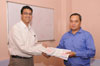 Click to enlarge Shri. D P Wahlang, Commissioner & Secretary, IT Department, signed MoU with Abishek Gupta, Vice-President, BASIX Academy for Building Lifelong Employability Limited (B-ABLE)