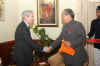 British High Commissioner to India, Sir Richard Stagg calling upon Meghalaya Governor, Mr. R S Mooshahary
