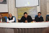 Shri Saleng Sangma delivering his speech during the State Level Workshop on e-procurement for contractors