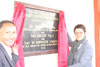Urban Affairs Minister, Smti Ampareen Lyngdoh inaugurating the Community Center, Keating Road