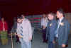 Mr. HDR Lyngdoh lighting the inaugural lamp of the Children's Film Festival 2005 