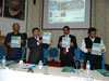 Click to enlarge Meghalaya Chief Minister, Dr Mukul Sangma releasing the IBDLP document at Yojana Bhavan Auditorium