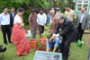 Click to enlarge Meghalaya Governor, Mr. R S Mooshahary planting the sapling on the occasion of the World Environment Day at Raj Bhavan