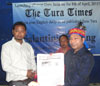 Click to enlarge Meghalaya CM, Dr Mukul Sangma launching the Newpaper, The Tura Times at Tura, West Garo Hills District