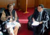 Click to enlarge Dr. D. D. Lapang, Chief Advisor, Government of Meghalaya with Dr. J. A. Oliver, Pro Chancellor, SHIATS, Allahabad