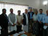 Click to enlarge Meghalaya CM, Dr D D Lapang with Air India officials at New Delhi during his recent visit to New Delhi
