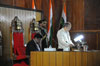 Click to enlarge His Excellency, the Governor of Meghalaya Shri. R S Mooshahary delivering his address during the Budget Session of the Meghalaya Legislative Assembly on March 10, 2011