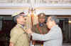 Meghalaya Governor, Mr. R S Mooshahary presenting the President's Police Award to IG of Police, Mr. S K Jain at Raj Bhavan Shillong