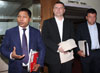 Click to enlarge Meghalaya CM, Dr Mukul Sangma alongwith Dy Minister Agriculture of Czech Republic, Mr Radek Braum(centre) briefing the press