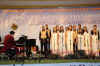 Click to enlarge The Shillong Chamber Choir enthralling the audience at the State Reception