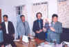 Meghalaya Minister of Information and Public Relations, Mr. ED Marak releasing the monograph entitled Caves of Meghalaya