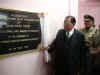 Click to enlarge Meghalaya CM, Dr D D Lapang unveiling the plaque to mark the inauguration of the CIPA Project at Sardar Police Station, Shillong