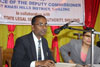 Click to enlarge Shri. Rajiv Nath(Advocate) while giving his speech during the Legal Literacy Classes at Auxilium Girl's higher Secondary School