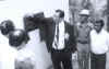 Meghalaya Chief Minister, Mr D.D. Lapang inaugurating the sector reform scheme at Ri Bhoi district May 14, 2003