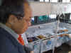 Click to enlarge Meghalaya Governor, Mr R S Mooshahary inspecting the baby room of the Ganesh Das Hospital, Shillong during his surprise visit to the hospital