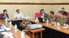 Click to enlarge Union Home Minister, Shri P Chidambaram at a meeting with the Meghalaya Chief Minister, Dr Mukul Sangma