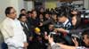 Click to enlarge Union Home Minister, Shri P Chidambaram briefing the media persons after the meeting