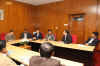 Click to enlarge Japan's Creative Co. Ltd., President Mr. Michihiro Kiyaman, Mr. Kikuo Sagawa and Meghalaya Minister for Urban Affairs, etc. & Govt Officials discussing matters related to Solid Waste Management