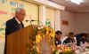 Meghalaya Chief Minister, Mr J D Rymbai delivering the inaugural address during the 18th Meeting of the ICAR Regional Committee No.III at the ICAR conference hall 