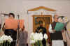 Click to enlarge Smti M. Ampareen Lyngdoh being sworn in as Minister
