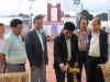 Shri P.S. Dkhar, MCS, Director of Information and Public Relations Meghalaya lighting the lamp to inaugurate the 5th International Shillong Shopping Carnival