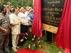 Click to enlarge Meghalaya Minister Dr Mukul Sangma inaugurating the North Garo Hills District by unveiling the inaugural plaque