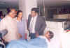 Click to enlarge Mr. Jacob also visited NEIGRIHMS on the same day where he interacted with the staff and patients