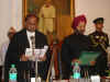 Click to enlarge Judge of the Guwahati High Court, Justice Amitava Roy administering the oath of office to Dr Shivinder Singh as the Governor of Meghalaya at the Raj Bhavan, Shillong