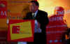 Meghalaya CM, Dr D D Lapang speaking at the inaugural function of the 11th Mumbai Film Festival, Mumbai
