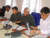 Click to enlarge Meghalaya Chief Minister, Mr J D Rymbai while addressing the 1st Meeting of the State Health Mission at the Main Secretariat Conference Room