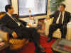 Meghalaya CM, Dr D D Lapang calling on the Maharashtra Governor, Mr S C Jamir in Raj Bhavan, Mumbai during his recent visit to Mumbai