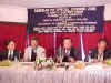 Click to enlarge Chief Minister, Dr. D D Lapang speaking as the Chief Guest at the Seminar on Special Economic Zone in North Eastern India