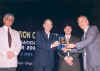 Click to enlarge Commissioner and Secretary, IPR, Mr K S Kropha receiving the award from the Lieutenant Governor of Delhi